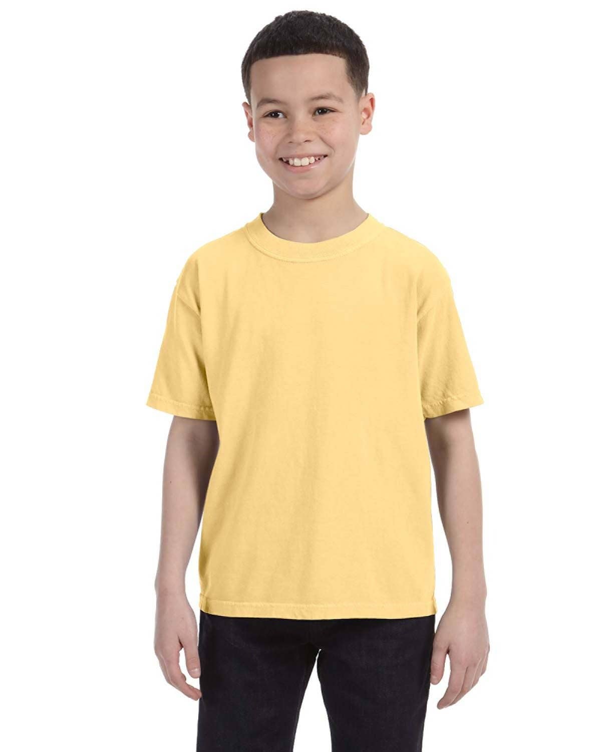 Total Apparel - Wholesale T-Shirt - Kids - Comfort Colors Garment-Dyed Youth Midweight T-Shirt | C90181