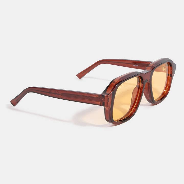 ASSORTED Thick Frame Aviator Sunglasses Set for wholesale on Faire