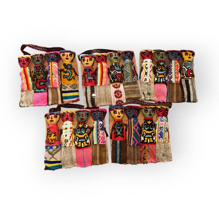 Zoe Artcrafts Corp. - Wholesale Doll - Kids - Peruvian Pachamama Dolls, 4 dolls, Hanging Decor, Home Decor3