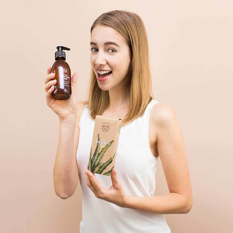 Bionoble - Wholesale Aftersun/verzorging voor na de zon - Biologische Aloë Vera Gel met Lavandin Essentiële Olie2