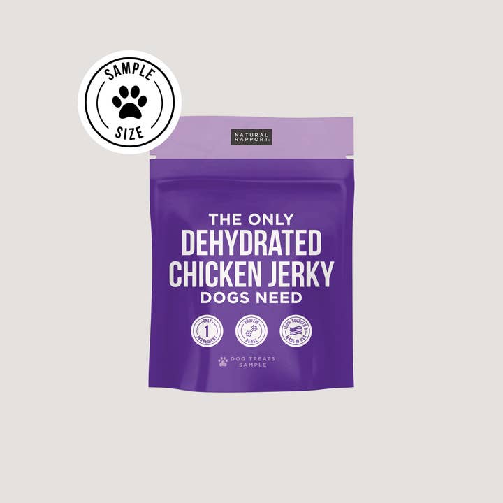 Natural Rapport - Wholesale Pet Treats - Dog - The Only Dehydrated Chicken Jerky Dogs Need