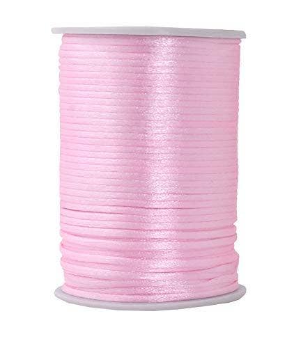 Mandala Crafts - Wholesale Craft Supplies - Mandala Crafts Satin Rattail Cord String from Nylon for Chinese Knot, Macramé, Trim, Jewelry Making30