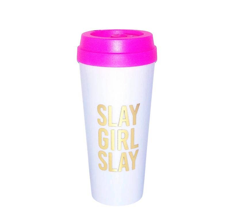 Slay Girl Slay :: Enamel Key chain - Effie's Paper