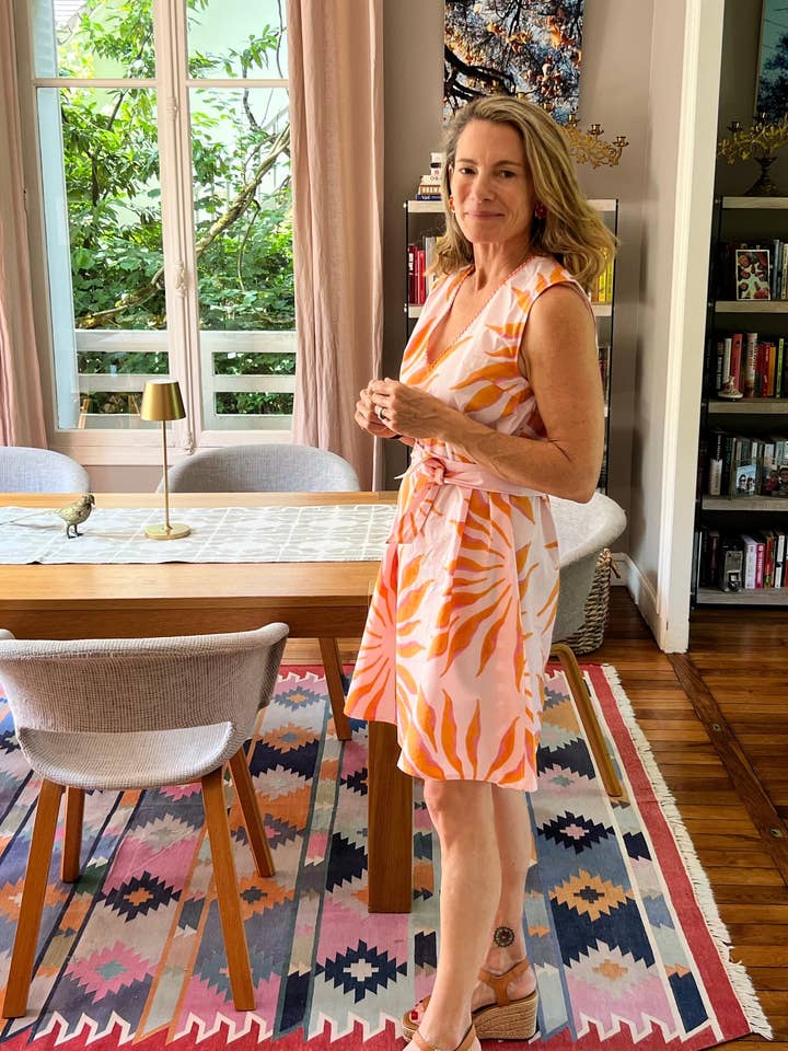 Pink Narwhal Sleeveless Shift for wholesale by Beastly Threads