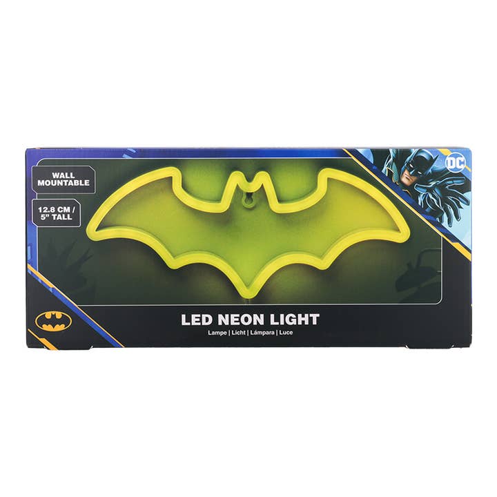 Batman Wall Mountable LED Neon Light for wholesale by Paladone UK