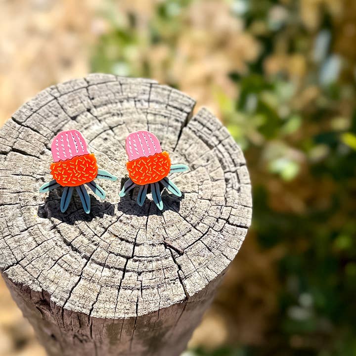 Little Geraldine - Wholesale Stud/post earrings - Banksia Stud6