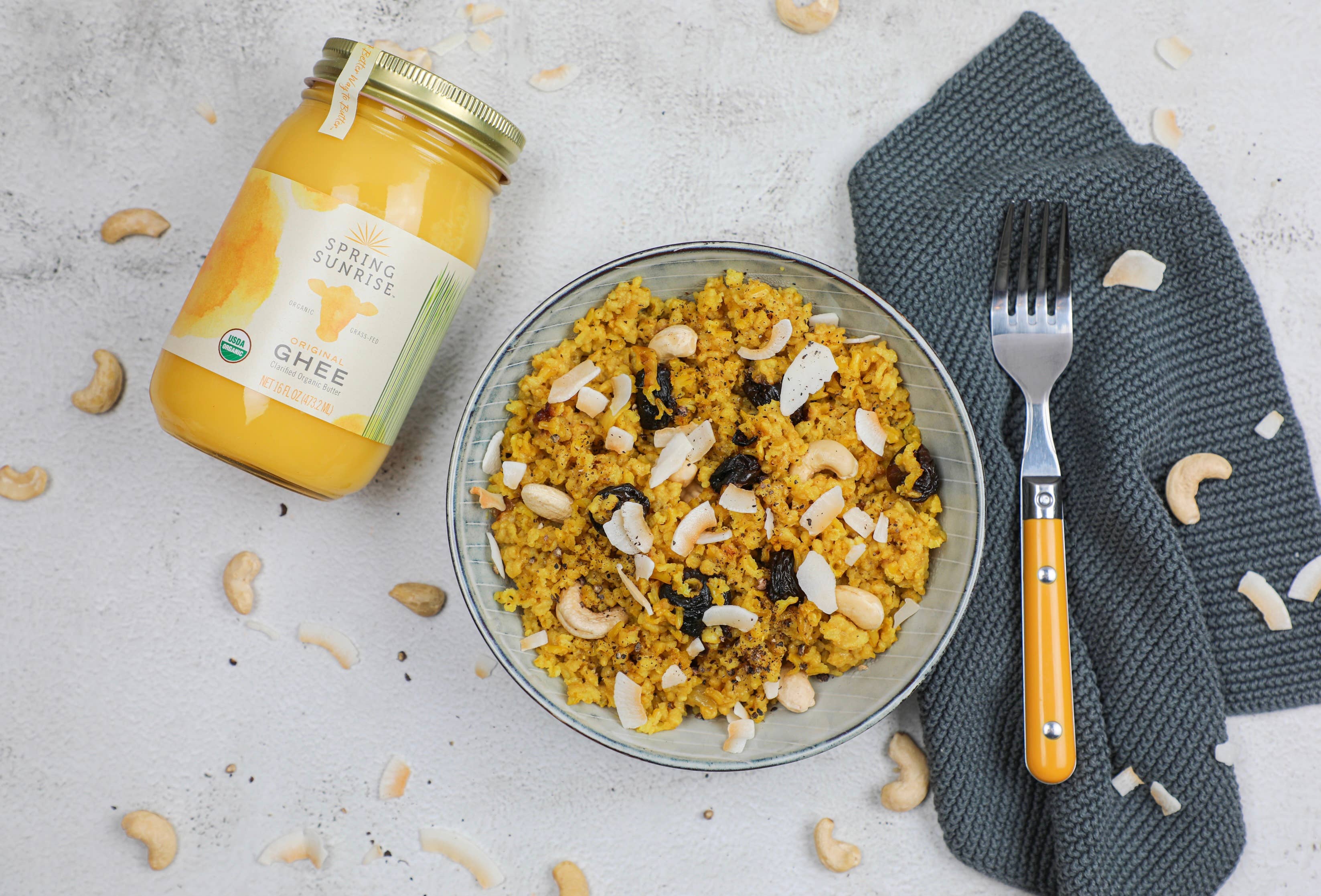 Spring Sunrise Natural Foods – Engroshandel Madlavningsolie – Økologisk Græsfodret Ghe4