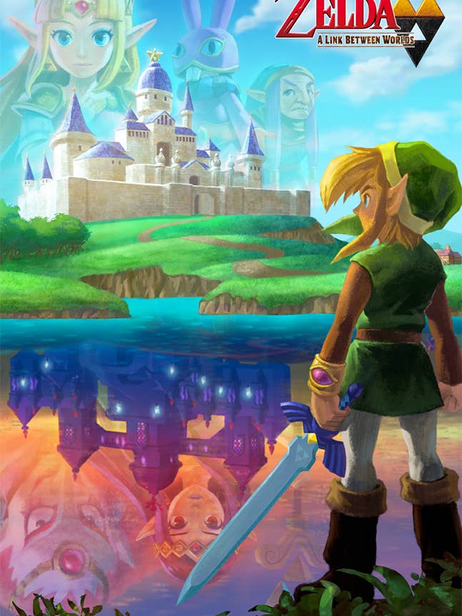 Zelda - A Link Between Worlds 11x17 Bag and Boarded Poster for wholesale by Pyramid America