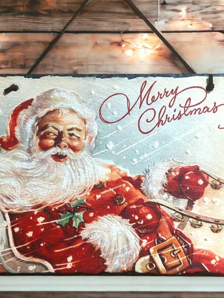 Vintage Santa Skiffer för wholesale av DNS Designs