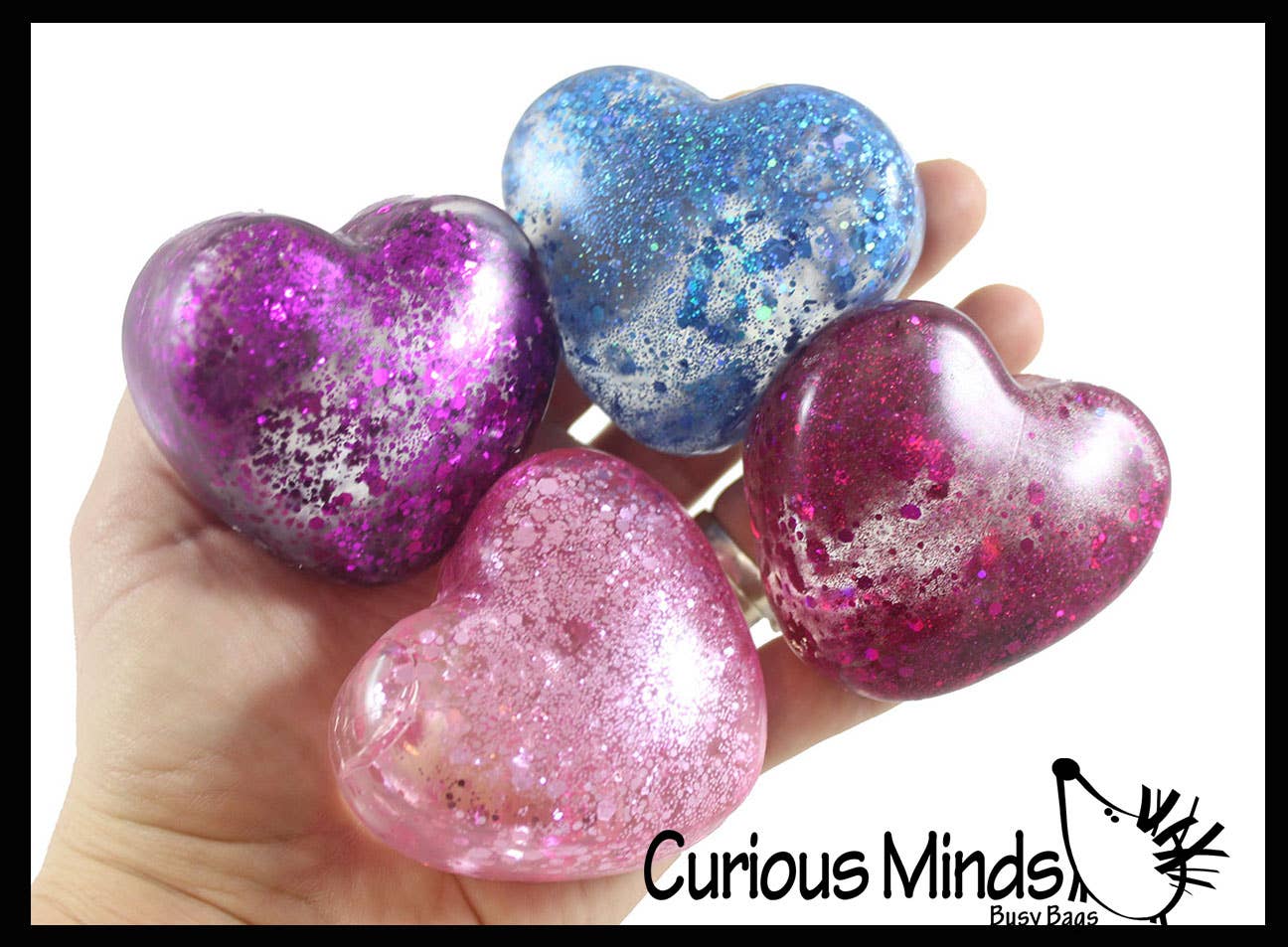Curious Minds Toys – wholesale Mjuk leksak - Barn och baby – Hjärtsockerboll - Tjockt Lim/Gel Sirap Melass Sträck Bal0