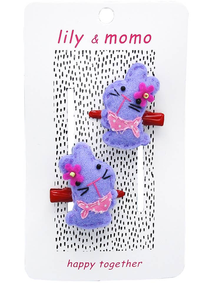 Conejitos bebés: morado y rosa para venta al por mayor de Lily and Momo