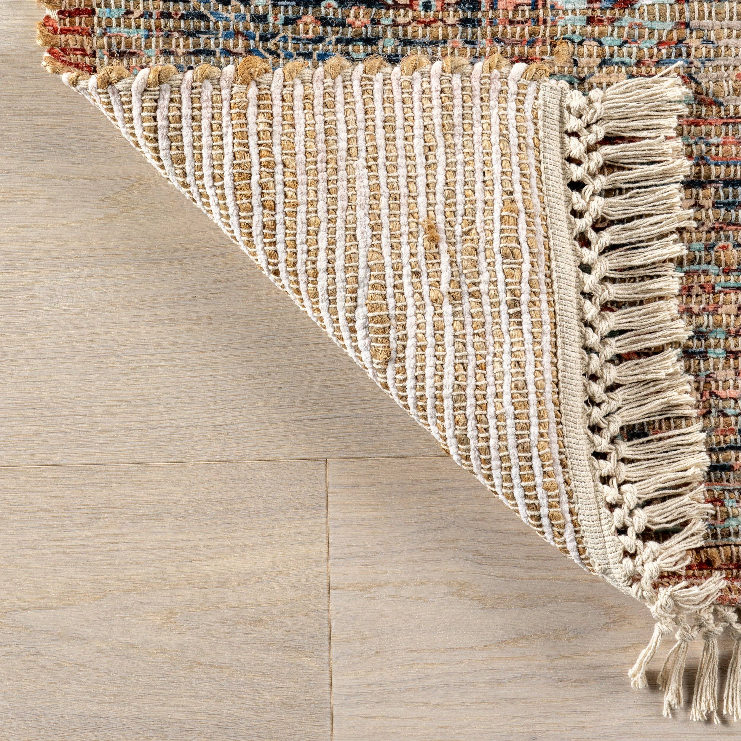 nuLOOM - Wholesale Area Rug - Lennox Persian Medallion Tassel Area Rug10