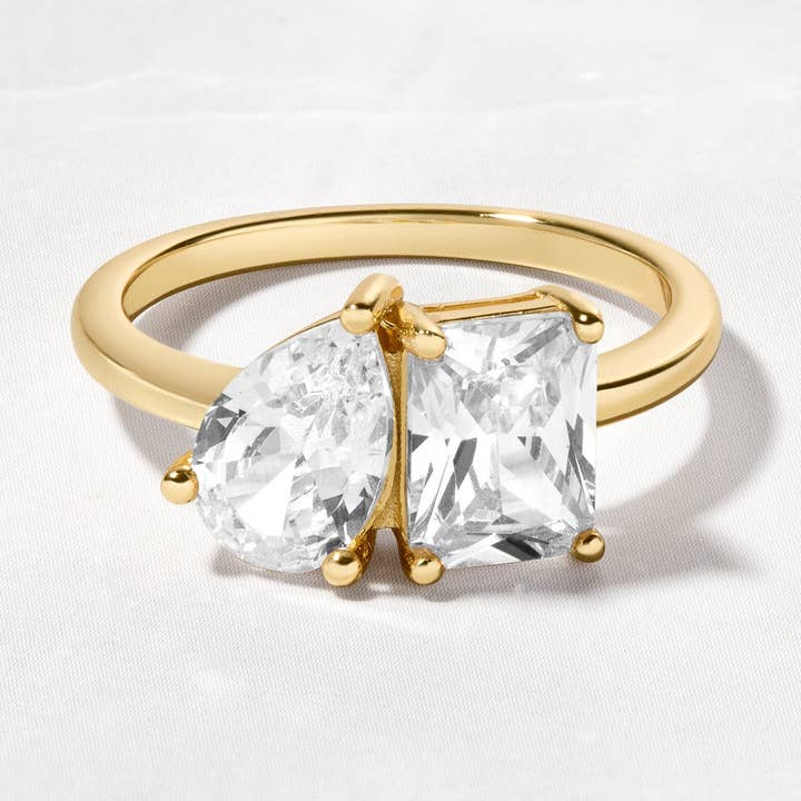 Sami Jewels - Wholesale Multi-Stone Ring - Toi et Moi Ring0