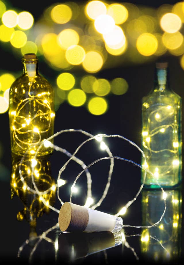 SUCK UK Ltd - USA - Wholesale String Lights - USB Rechargeable Bottle String Light2