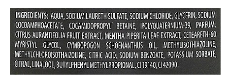 LS GROUP – wholesale Duschtvål – Herr – 3-i-1 duschgel för män – mint och citron – 400 ml1