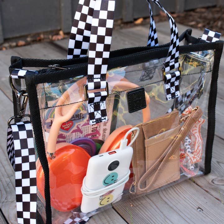 Rad Revolution - Wholesale Tote Bag - Women's - Clear Boxy Tote2