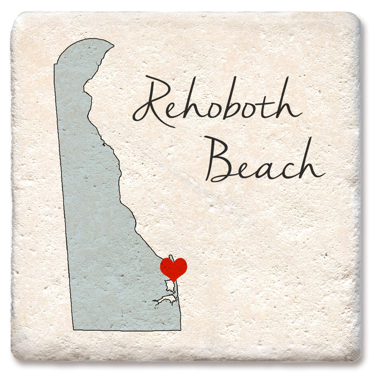 Tipsy Coasters & Gifts – wholesale Underlägg – Personlig coaster med hjärtsilhuett av din stad och delstat16