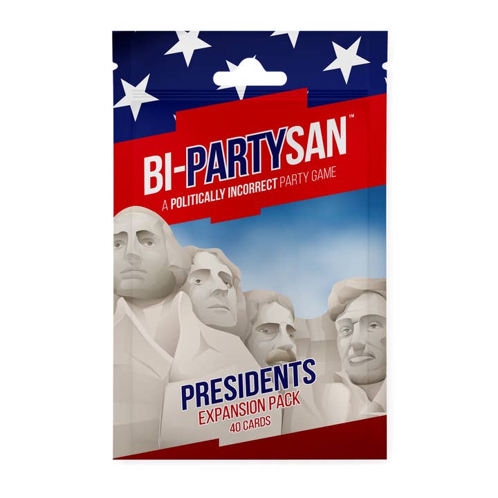 BI-PARTYSAN - Pack de expansión Presidentes para venta al por mayor de Fitz Games
