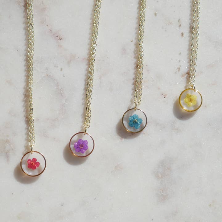 Sofia Necklace - round (small) for wholesale by Kimberley Dubé Atelier