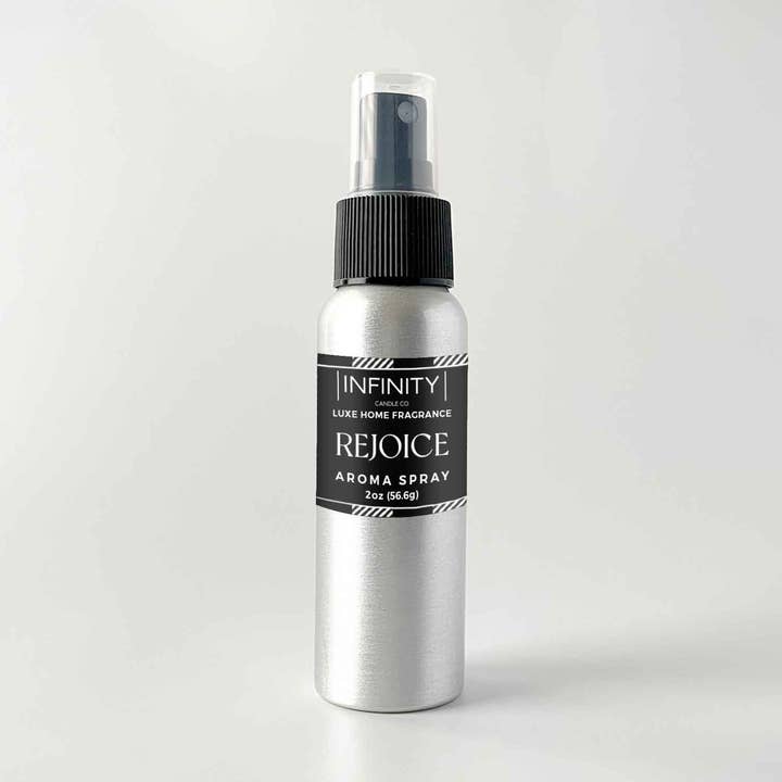Rejoice Aroma Spray - La collezione natalizia per la vendita all'ingrosso da parte di Infinity Candle Co