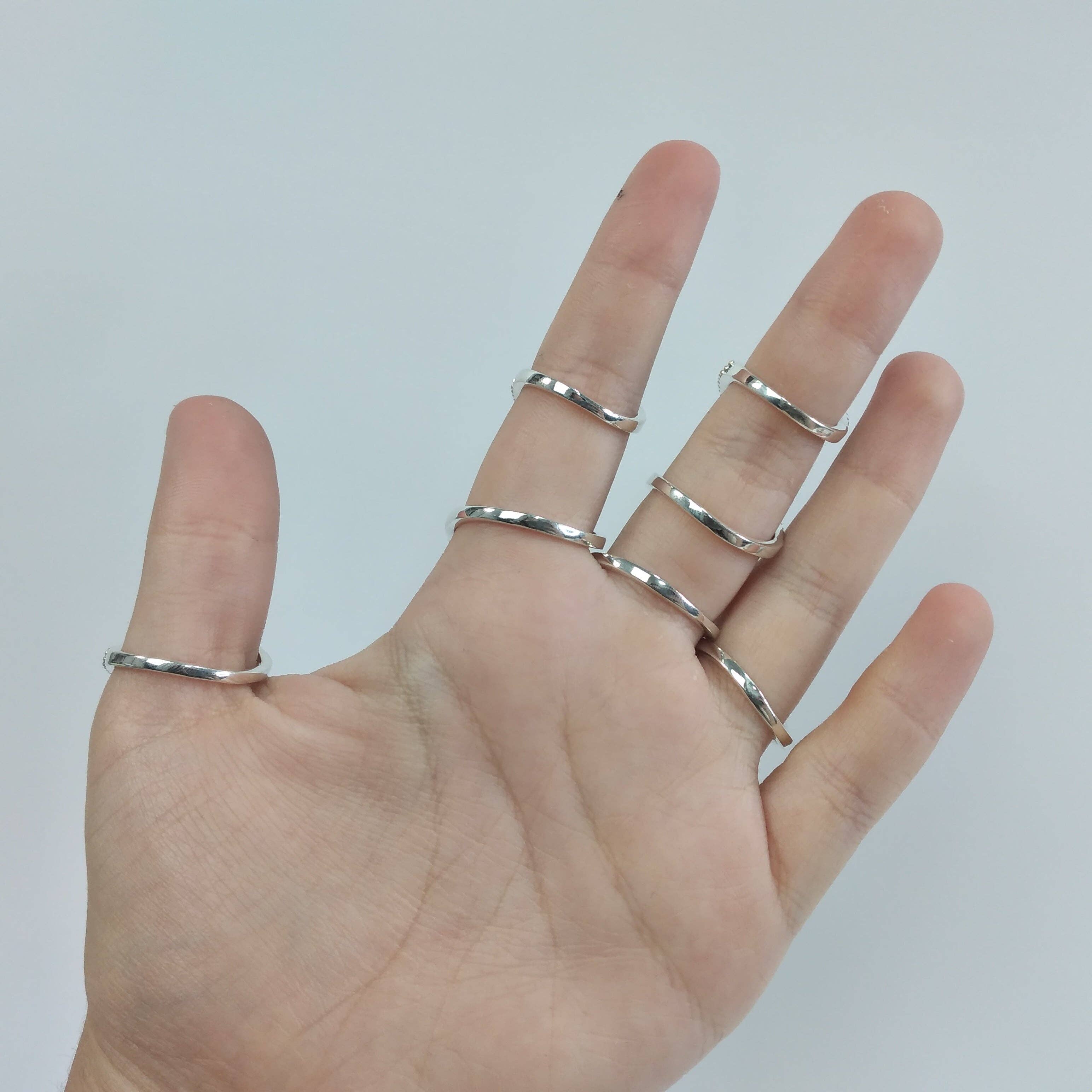 Keystone Crystals – Großhandel Einzelstein-/Solitär-Ring – Edelstein-Sterlingsilberringe – Verschiedene Boho-Stile8