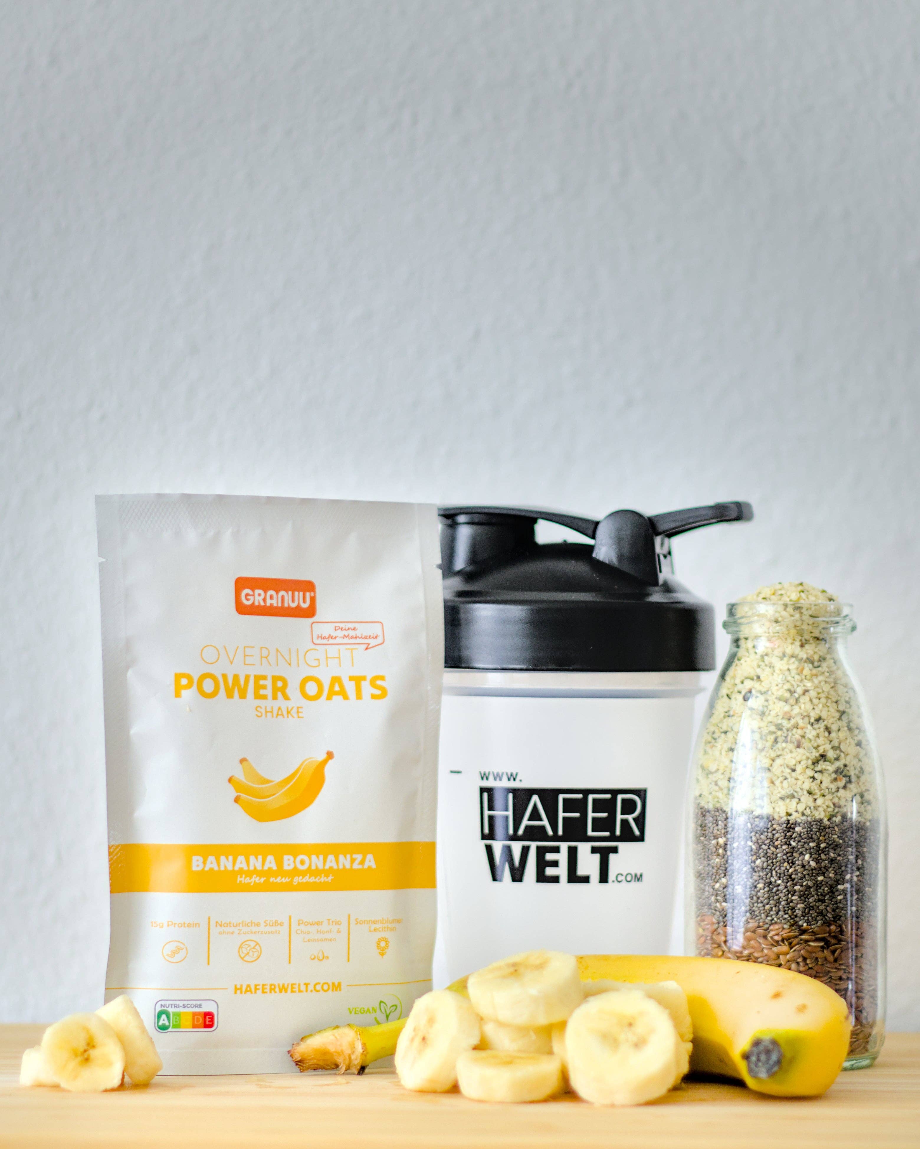 Granuu by Haferwelt – wholesale Havregryn – Granuu Overnight Power Oats Bestseller Kit (12 förpackningar+1 gratisförpackning) - Ge din dag smak7