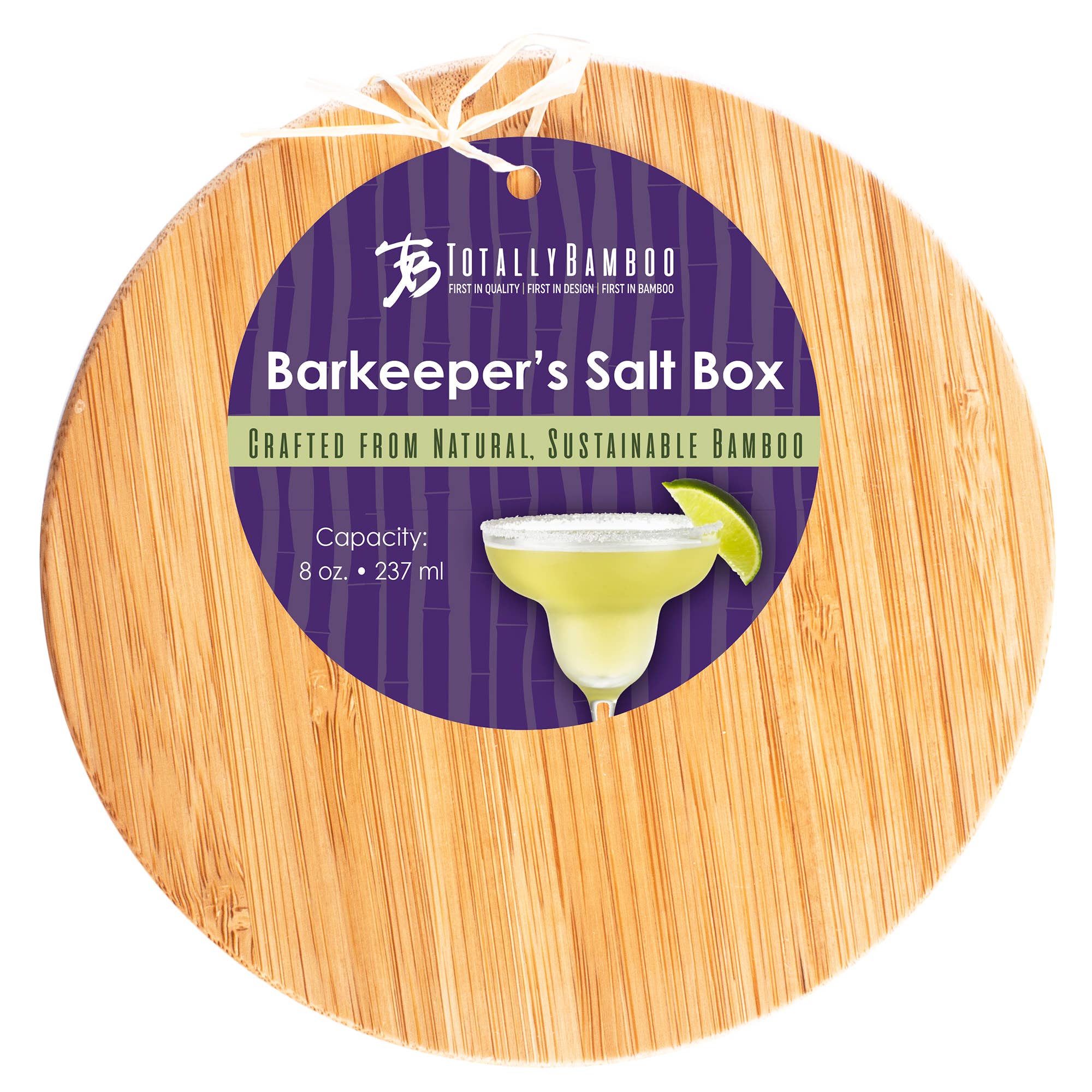 Totally Bamboo - Wholesale Salt Mill - Barkeeper's Salt Box, Margarita Glass Salt Rimmer3