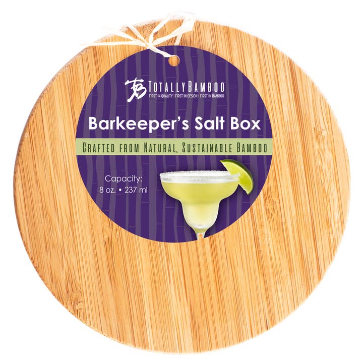 Totally Bamboo - Wholesale Salt Mill - Barkeeper's Salt Box, Margarita Glass Salt Rimmer3