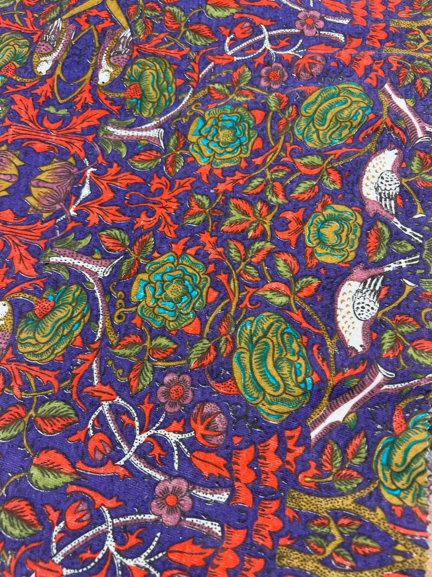 Woolcrest Textiles - Wholesale Fabric - Cotton Jersey Fabric Floral Printed Knitted Ideal For Skirt0