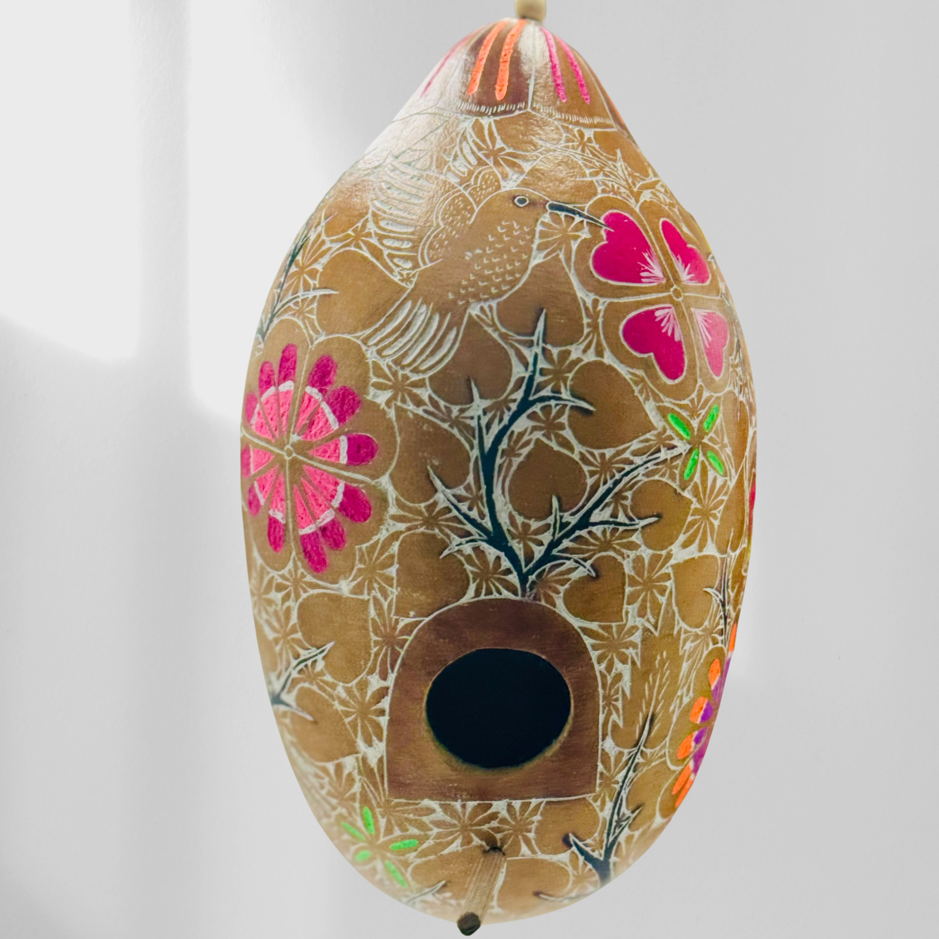 Blossom Inspirations - Wholesale Bird House - Forest Birdhouse Gourd18