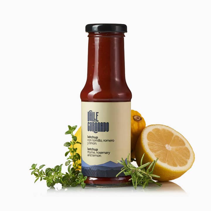Valle Coronado - Wholesale Ketchup - Ketchup Sauce with Thyme, Rosemary, and Lemon0