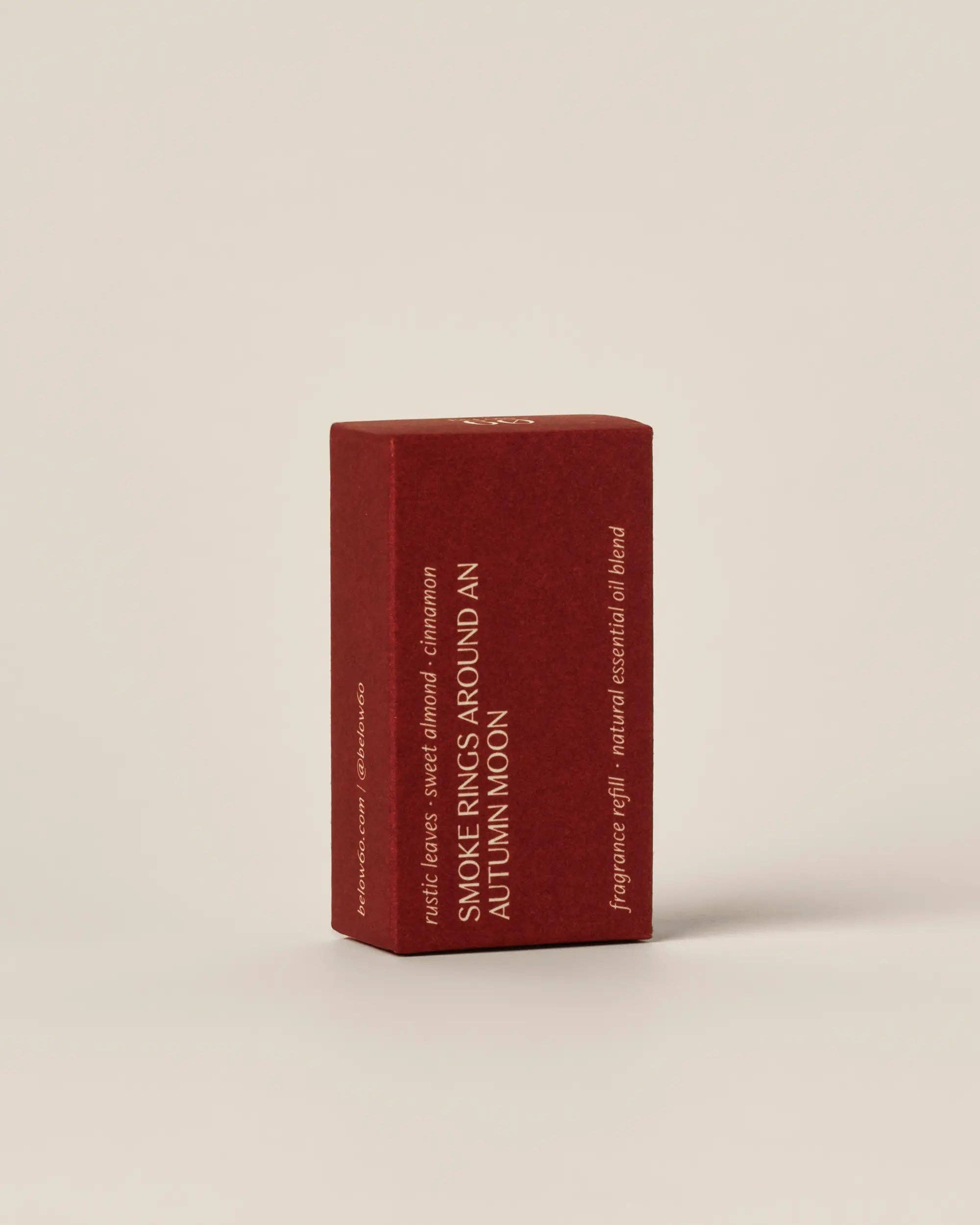 Below 60 - Wholesale Diffuser Fragrance Refill - Smoke Rings Around an Autumn Moon | Spice & Almond Scent Refill1