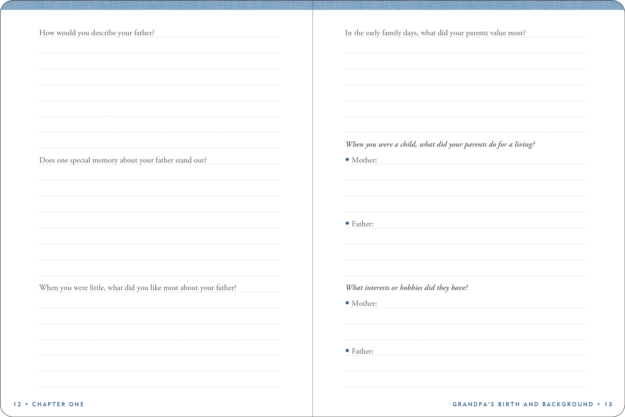 Peter Pauper Press - Wholesale Journal/Diary - Grandpa's Story4