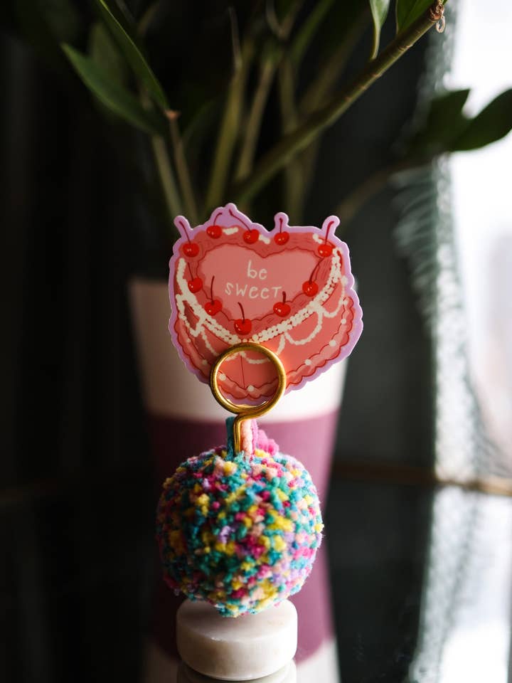 Be Sweet Cake Sticker for wholesale by The Carrshop