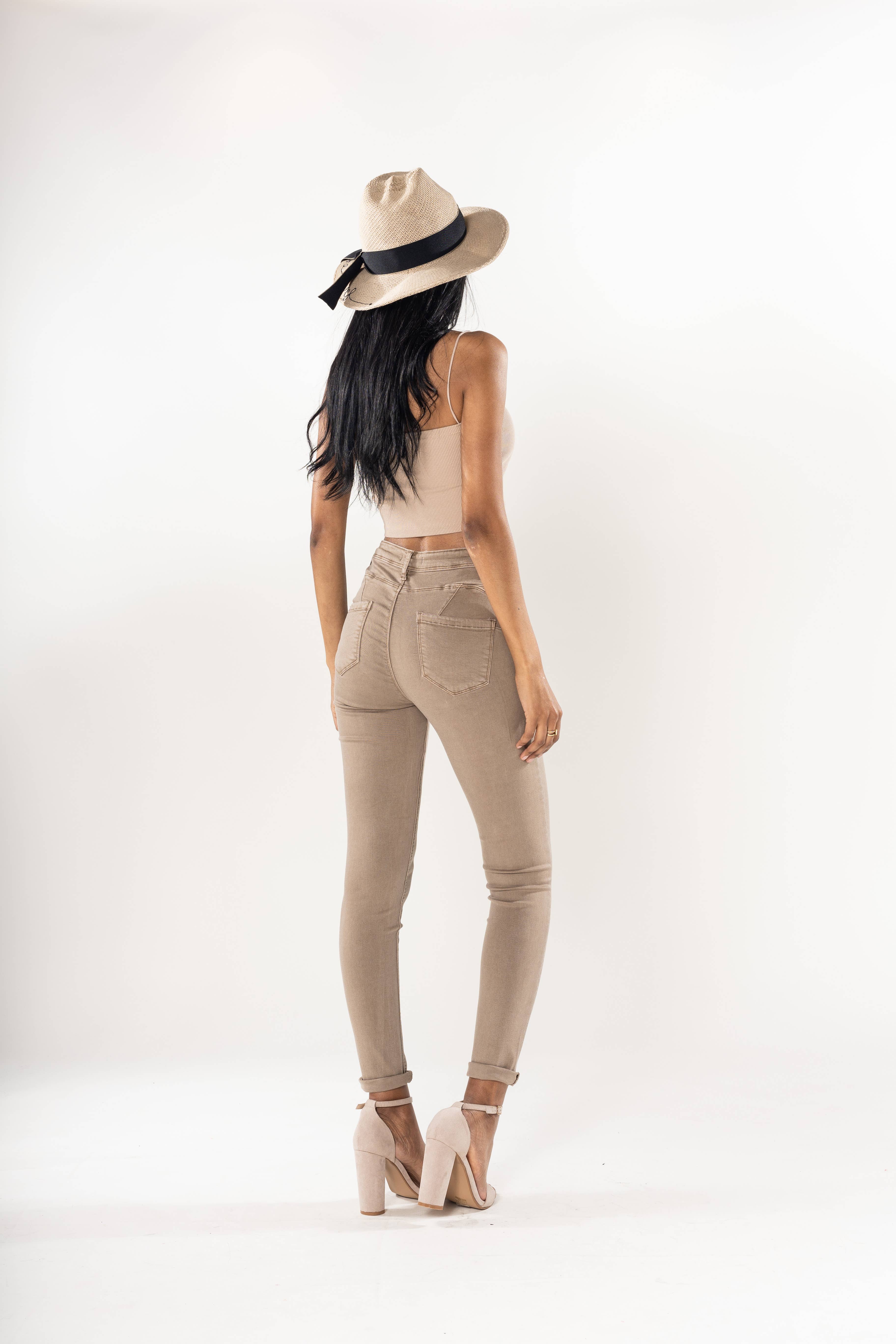 Nina Carter - Wholesale Jeans - Women's - Skinny Push Up Comfortable High Waist Super Stretch P10631