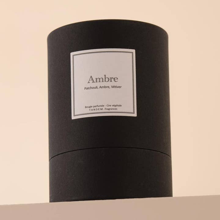 T A N D E M . Fragrances - Wholesale Jar/Filled Candle - Black throat box0