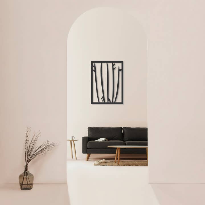 Woodstache - Wholesale Wall Accent - Wooden Surfboard Table2