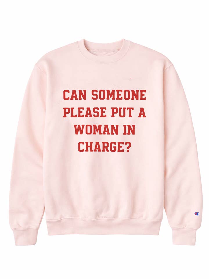 sudadera extragrande - mujer al mando - día de la madre 2026 para venta al por mayor de Polished Prints