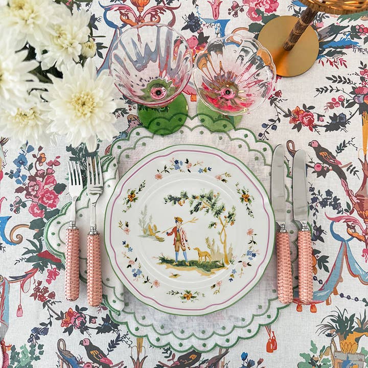 Duggan Society - Wholesale Dinner Plate - Toile dinner plate (set of 4)1