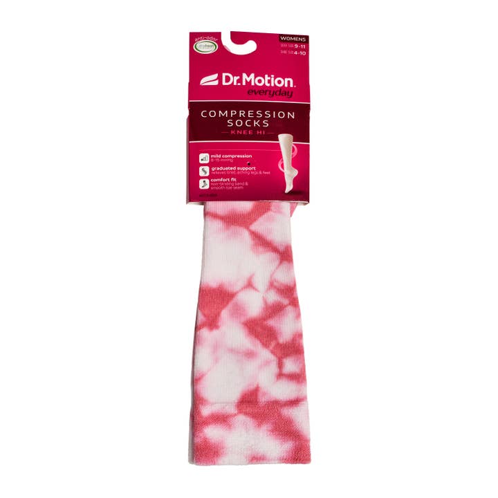 Dr. Motion - Wholesale Socks - Women's - Tie Dye | Knee-High Compression Socks For Women2