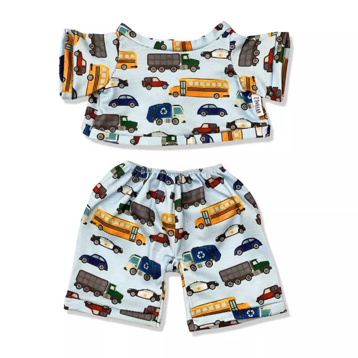 Zippy the Bear™ Pajamas - Dream Drivers for wholesale by Zip N' Bear