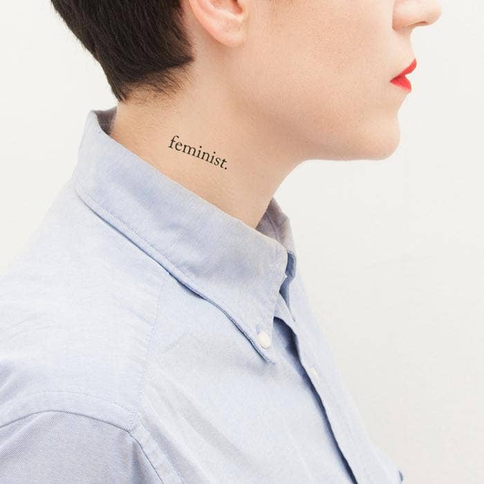 FEMINIST Tattoo (Pack of 2) for wholesale by Tattoonie