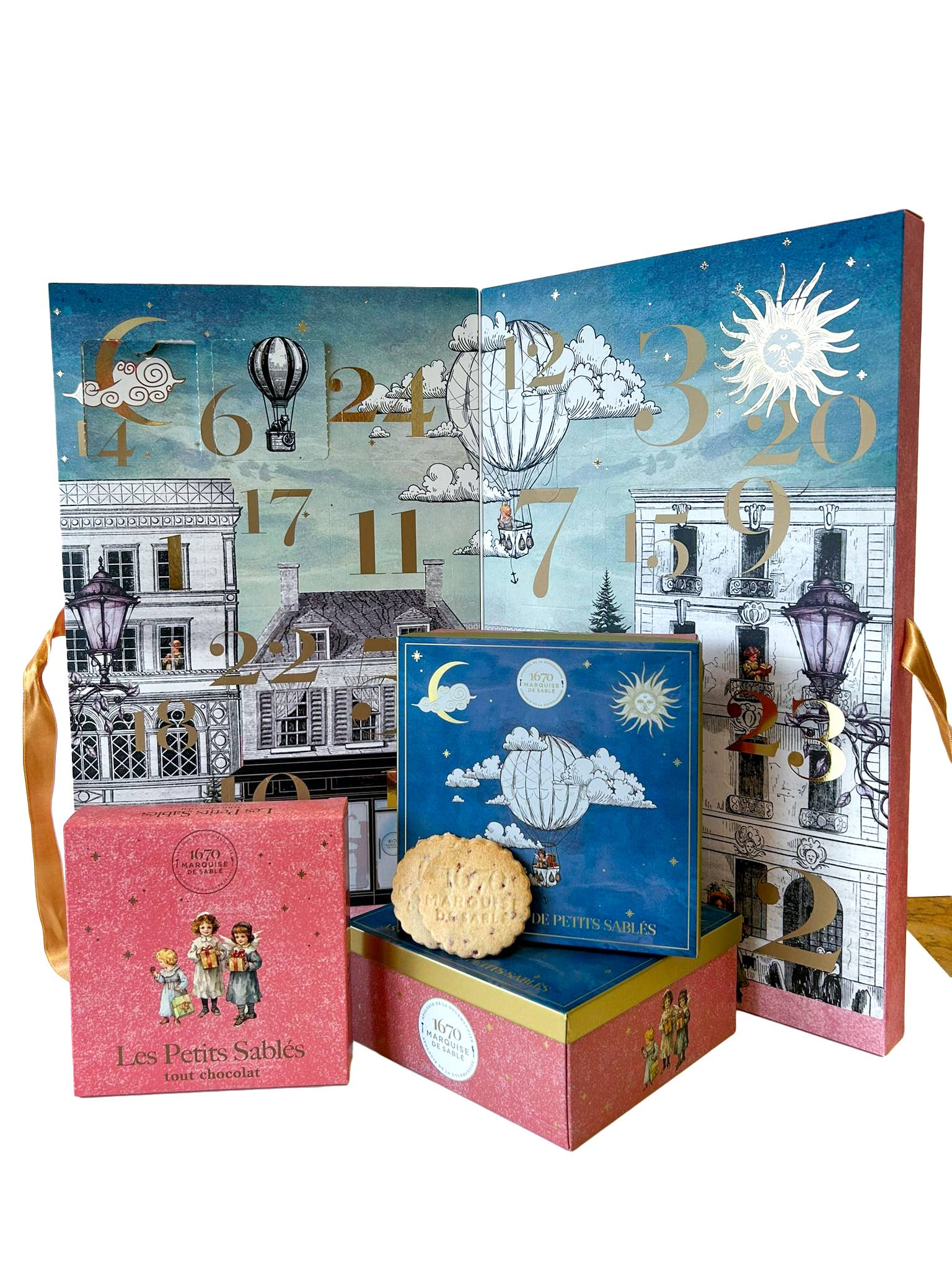 LA SABLESIENNE - Wholesale Cookie - Advent calendar shortbread cookies assortment 450g3