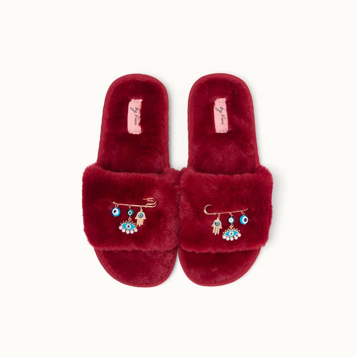 by Vivi. - Wholesale Slippers - Women's - Slippers Bordeaux18