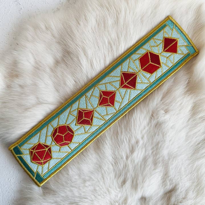 Stained Glass Dice Patch for wholesale by Yaniir
