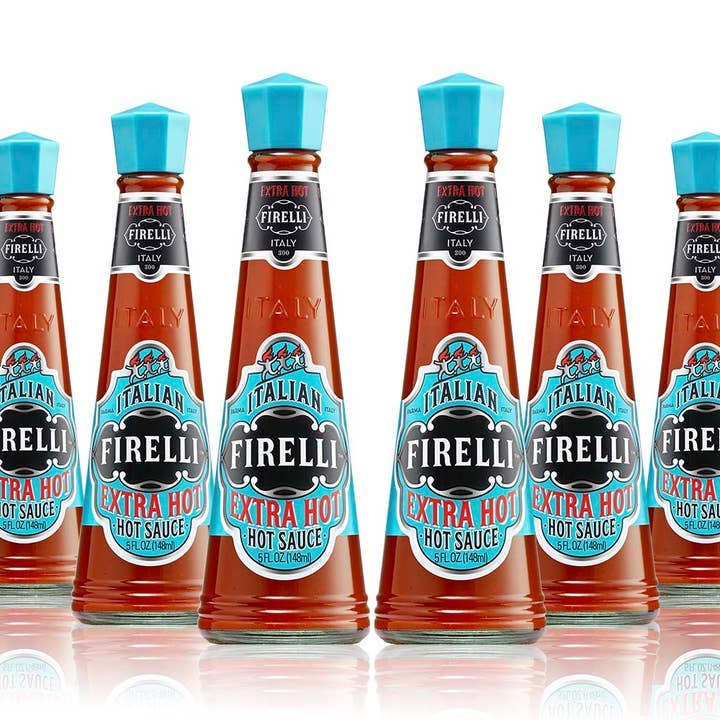 Firelli Hot Sauce – wholesale Stark sås – FIRELLI "EXTRA HOT" italiensk stark sås, 10-pack specialerbjudande3