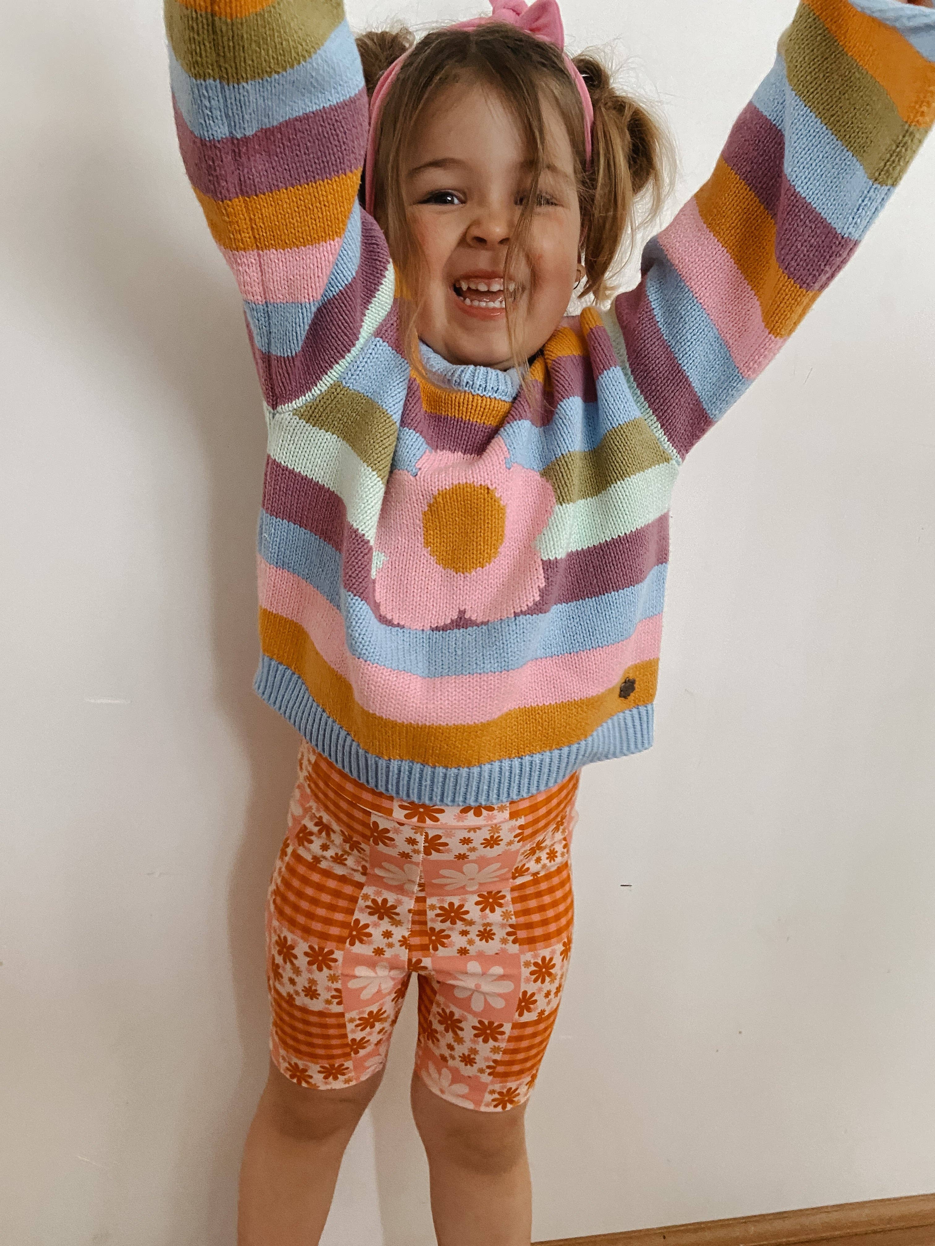 The Daisy Chain Co - Wholesale Shorts – Kids - Flora Bike Shorts2