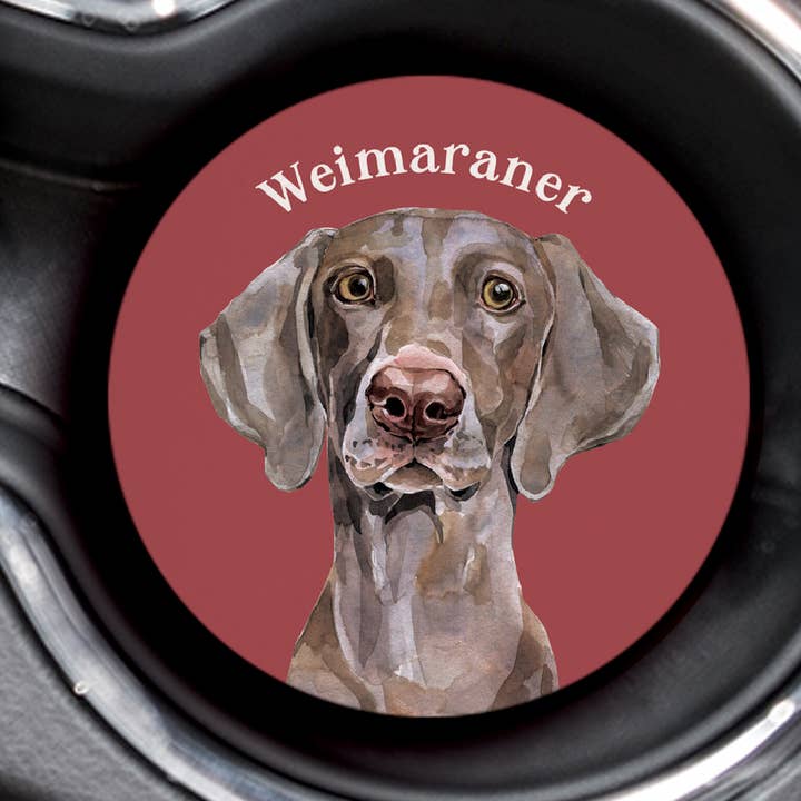 P. Graham Dunn - Wholesale Car Coaster - Unisex - Weimaraner Car Coaster0
