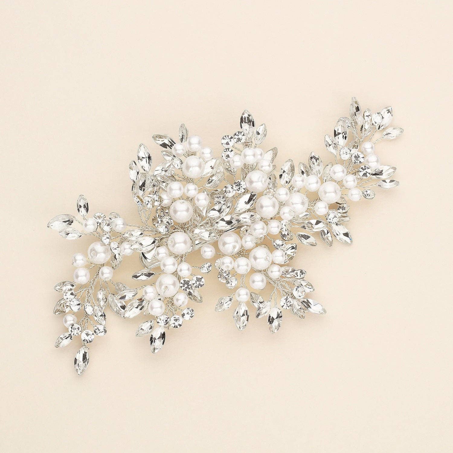 allureweddingjewelry - Wholesale Hair Clip - Women's - Aurora Large Crystal Comb8