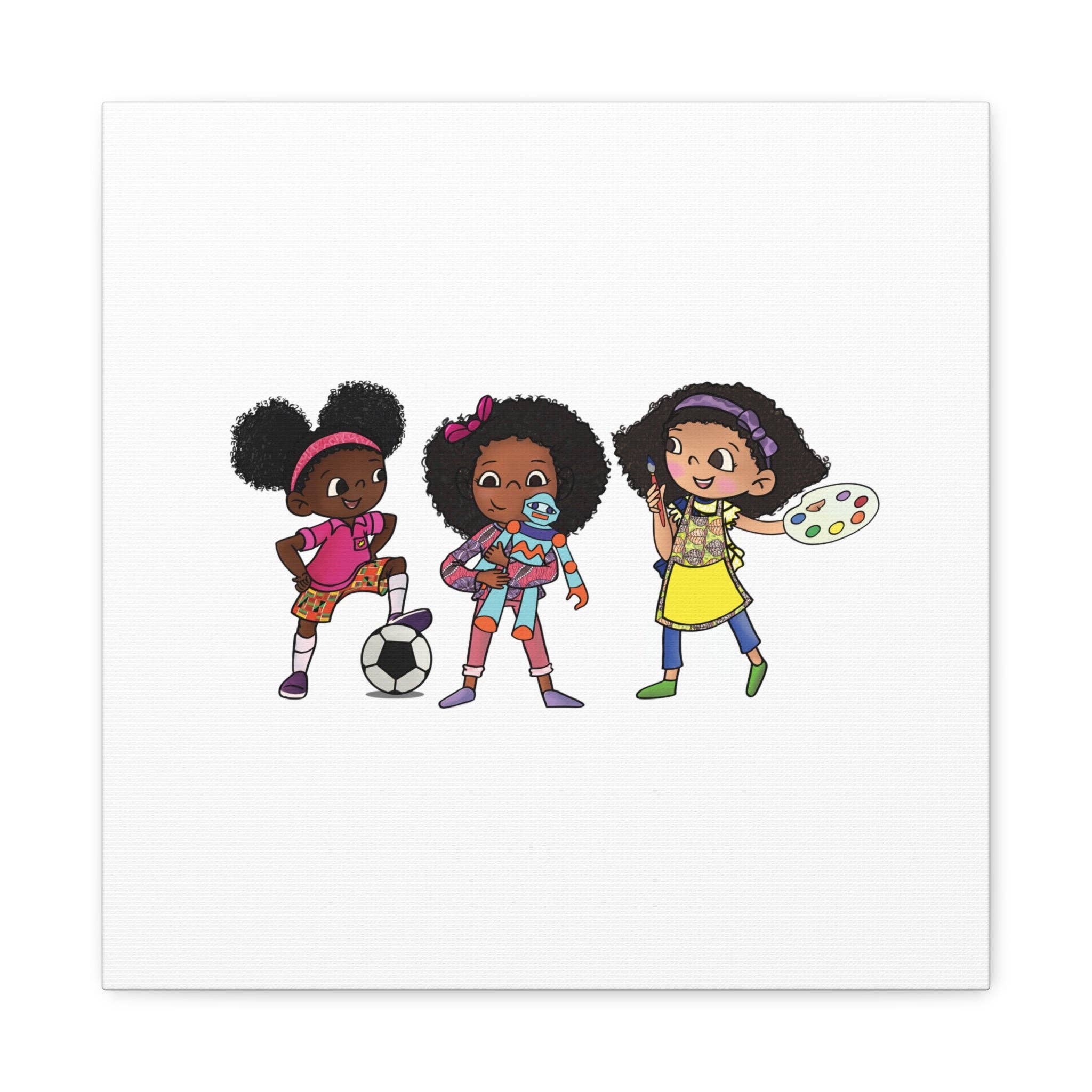 Ikuzi Dolls - Wholesale Art Print - Kids & Baby - Kids' Canvas Wall Art - Playful Characters for Creative Spaces54